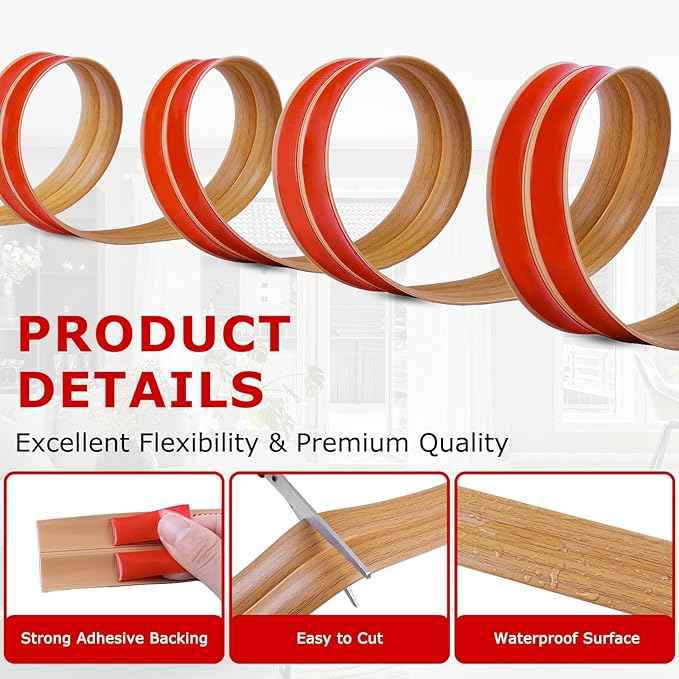 Flexible Wall Corner Protector Moulding Trim Peel and Stick Wall Corner Guards