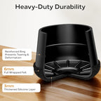 24 PCS Silicone Chair Leg Floor Protectors Medium Fit Rubber Felt Furniture - Image 7