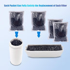 4 Pack Odor Absorbing Carbon Filter Refills - Image 4
