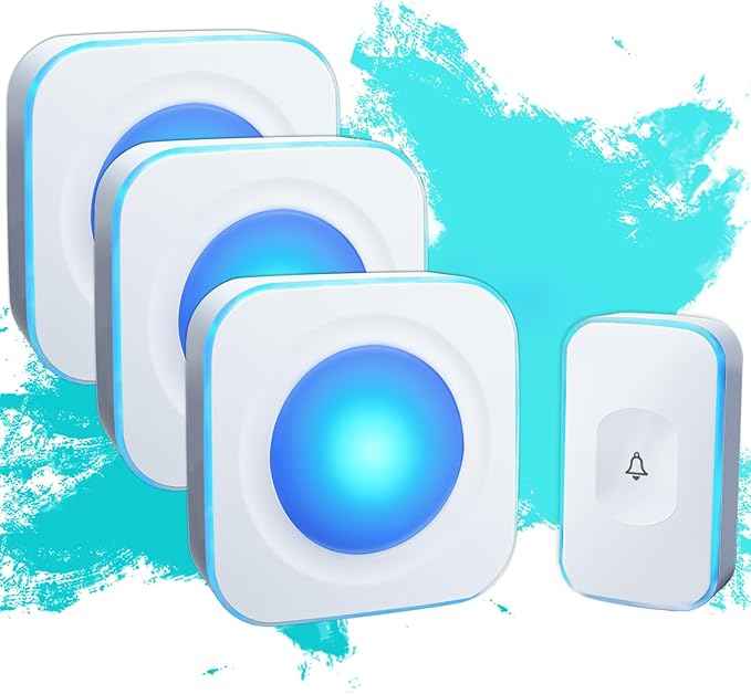 Wireless Doorbell 1200Ft Door Bells