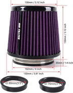 4-Inch Cold Air Intake Filter - Image 5