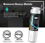 ICEPURE PLUS NSF/ANSI 53 Certified UKF8001 Refrigerator Water Filter Compatible - Image 2