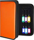 Key Organizer, Zippered Key Case, Fireproof and Waterproof Key Binder