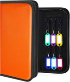 Key Organizer, Zippered Key Case, Fireproof and Waterproof Key Binder