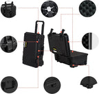 MEIJIA Premium Waterproof Hard Compact Rolling Camera Case - Image 3