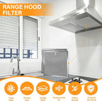 S99010467 Stove Hood Vent Filter 11.5" x 11.5" Fit - Image 2
