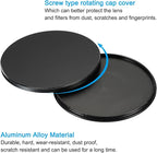PATIKIL 82mm Lens Cap, Camera Lens Cap Cover Universal Lens Filter Stack Cap - Image 4