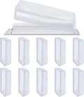 Zonon 12 Pcs 4 x 10 Inch Floor Register Trap Cover Vent Screen by Zonon