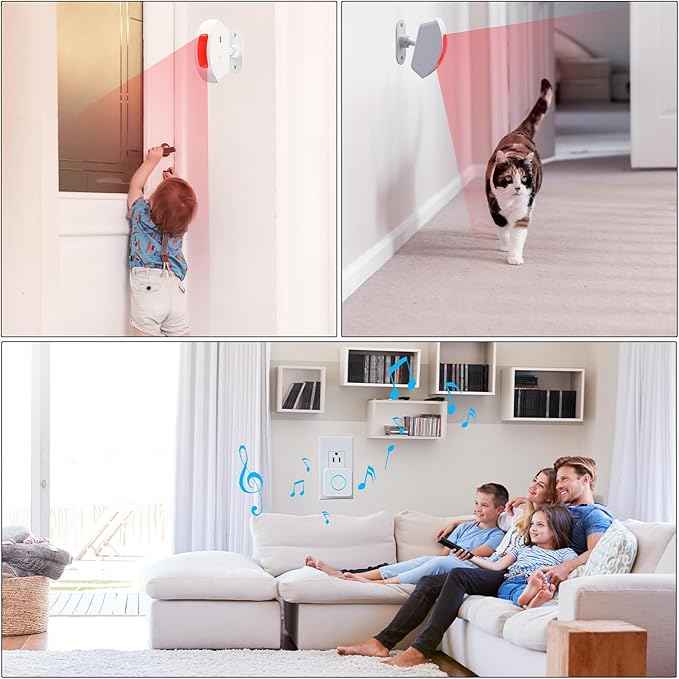 Wireless Motion Sensor Alarm Indoor: Motion Detector Alarm
