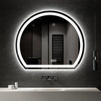 Bathroom Mirror with 3 Colour LED Lights, Lighted Bathroom Makeup Wall Mounted - Image 7