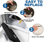 Plinth Filter Replacement for Miele T1 Dryer, Dryer Foam Filter 8.15x6.18x1.18″ - Image 4