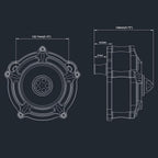 Air Filter Cleaner for Harley Davidson Air Intakes Sportster XL 883 1200 Models - Image 6