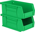 Hudson Exchange 7-1/2" x 4" x 3" Plastic Stackable Storage Bin and Hanging