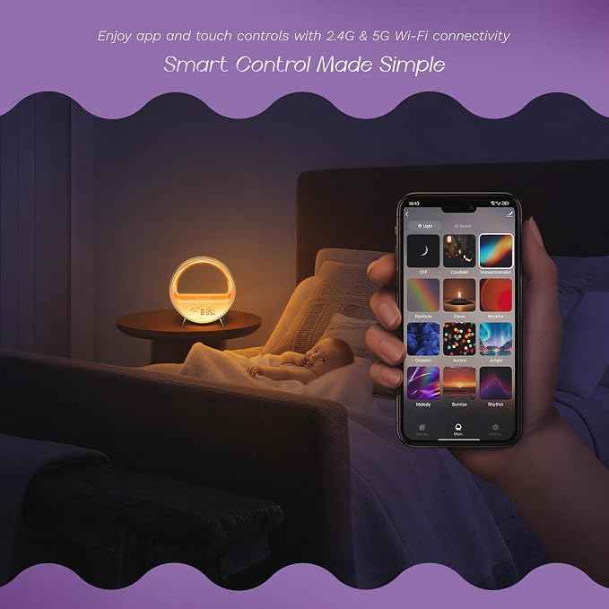 Dekala 5G Arches Gradual Sunrise Alarm Clock