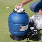 XtremepowerUS 13" Sand Filter Above Ground Pools Pump 2400GPH 4-Way Valve - Image 5