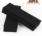 20PCS 4" x 12" Activated Carbon Air Filters - Image 2
