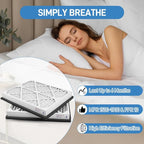 20x25x3 MERV 13 Pleated Air Filter, 2 Pack, Compatible - Image 5