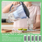 48 Packs Replacement Activated Charcoal Distiller Filters Coconut Shell - Image 6