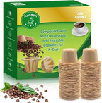 Aussen Disposable Coffee Paper Filters Replacement Kerig Filter Fit All Keurig by AUSSEN