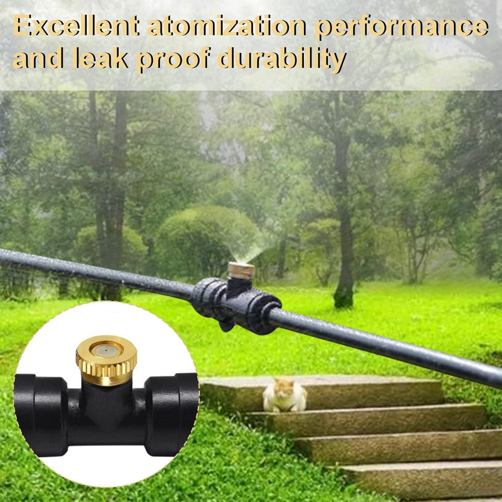 KUWAN 0.016" Orifice (0.4mm) Thread UNC 10/24 Brass Misting Nozzles