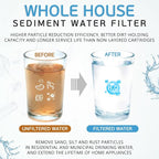 Ronaqua 20" x 4.5" Big Sediment Replacement Water Filter Cartridge, 1 Micron - Image 8
