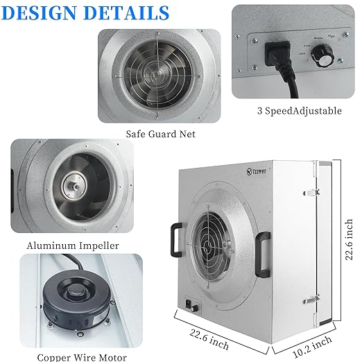 Fan Filter Unit Laminar-Flow-Hood Yzzwer - Image 4