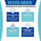 Vent Filter Set 20" x 84" Electrostatic Media + 126" of Tape - Image 4