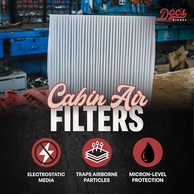 Doc's Diesel Cabin Air Filter D3696 | Compatible - Image 2