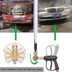 Lucstar Radiator Cleaning Wand & Car A/C Condenser Cleaner, Engine Cabin Air - Image 4