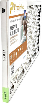 Proairtek AF14251M08SWH Model 14x25x1 Air Filter, MERV 8; Ideal - Image 2