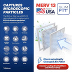 BNX TruFilter 16x25x4 MERV 13 Air Filter - Image 3