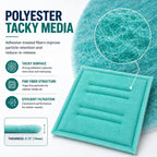 wioboy Paint Spray Booth Intake Filter Pad, 20" x 20" (20/case) Tacky