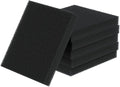 Pawfly 6 Pack Aquarium Bio Sponge Fitler Media, 6.3" x 5.5" x 0.8" Cut-to-Size by Pawfly