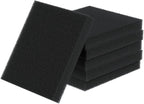 Pawfly 6 Pack Aquarium Bio Sponge Fitler Media, 6.3" x 5.5" x 0.8" Cut-to-Size by Pawfly