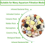 10 Pcs 12.2" x 15.9" Filter Media Bags, Extra Large Fish Tank Media Mesh - Image 2