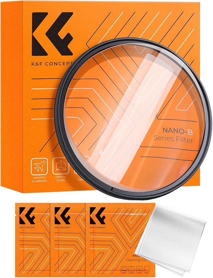K&F CONCEPT 67mm Bilateral Blur Ghost Motion Filter Super Speed Effects by KFCONCEPT
