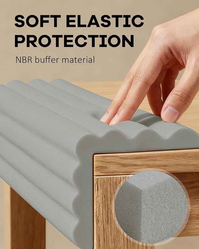 Edge and Corner Guards with Strong Adhesive Extra Thick Baby Proofing Furniture