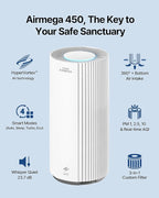 COWAY Air Purifier for Large Room Whole Home Up to 3, 285 ft², HEPA Filter for - Image 2