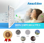 14x14x1 Air Filter 6 Pack HVAC AC Furnace Air Filters 14x14 Pleated Dust - Image 2