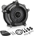 High Flow Air Cleaner Intake Filter System Kit Air Filters Cover by Eumti