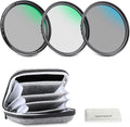 NEEWER 72mm UV/CPL/ND Lens Filter Kit by Neewer