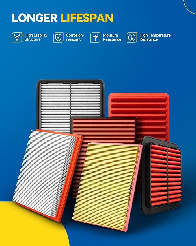 PHILTOP Engine Air Filter CA10650 Replacement - Image 5