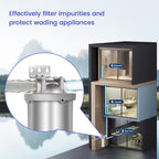 Amwater NSF/ANSI 42 Certification Big+ Stainless Steel Filter Housing - Image 7