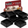 Yelanon Furniture Coasters, Rubber Furniture Feet, Anti Slide Floor Protector