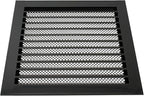 Repa Market 12" x 12" Inch Galvanized Steel Black Soffit Air Vent Cover - Image 7