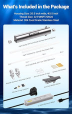 HQUA-TWS-12 Ultraviolet Water Purifier Filter - Image 3