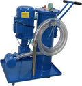 220V Filtering Machine Portable Hydraulic Oil Filter Cart Single Cylinder by Unknown