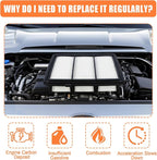 Engine Air Filter 17220-6A0-A00 Compatible - Image 4
