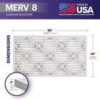 BNX TruFilter 14x24x1 Air Filter MERV 8 - Image 2
