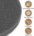 HARFINGTON 24pcs Scrubber Scouring Pads 800 Grits 4 Inch Drill Power Brush Hoop - Image 4